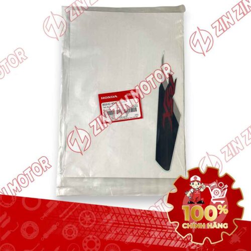Alternative view of TEM MẶT NẠ CHỮ V TRƯỚC WAVE RSX 2023 PHIÊN BẢN THỂ THAO BÁNH MÂM PHANH ĐĨA XE TRẮNG 86642K90VL0ZB CHÍNH HÃNG