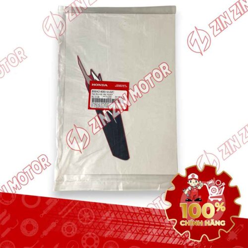 Alternative view of TEM MẶT NẠ CHỮ V TRƯỚC WAVE RSX 2023 PHIÊN BẢN THỂ THAO BÁNH MÂM PHANH ĐĨA XE ĐỎ 86642K90VL0ZC CHÍNH HÃNG