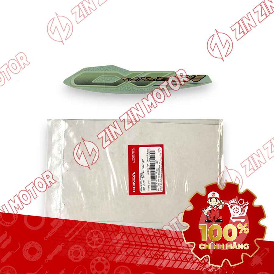 TEM CÁNH YÊM TRÁI WAVE ALPHA XANH CỐM 2019-2020 86643K89V30ZB CHÍNH HÃNG