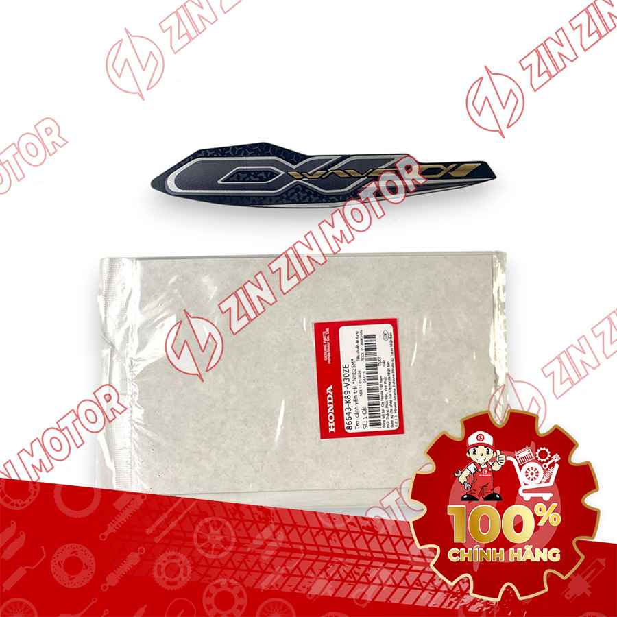 TEM CÁNH YÊM TRÁI WAVE ALPHA ĐEN BÓNG 2019-2020 86643K89V30ZE CHÍNH HÃNG