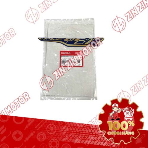 Alternative view of TEM CÁNH YÊM TRÁI WAVE ALPHA XANH ĐẬM 2021-2022 86643K89V50ZA CHÍNH HÃNG