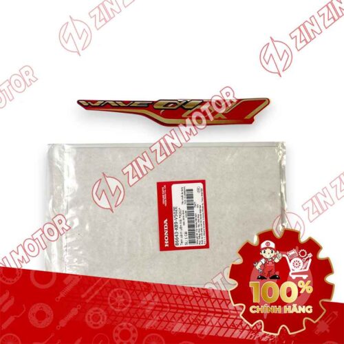 TEM CÁNH YÊM TRÁI WAVE ALPHA XE ĐỎ 2021-2022 86643K89V50ZE CHÍNH HÃNG