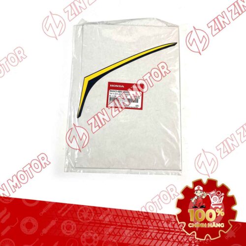 Alternative view of TEM CÁNH YẾM WAVE ALPHA 2021-2022 ĐỎ PHIÊN BẢN GIỚI HẠN TEM CÁNH YẾM TRÁI 86643K89V60ZA CHÍNH HÃNG
