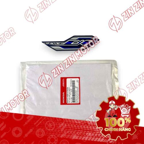 Alternative view of TEM CÁNH YÊM TRÁI WAVE ALPHA XANH ĐẬM 2023 86643K89V70ZB CHÍNH HÃNG