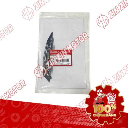 Alternative view of TEM CÁNH YẾM TRÁI WAVE ALPHA 2024 205 XE ĐEN NHÁM 2024 86643K89V90ZD CHÍNH HÃNG