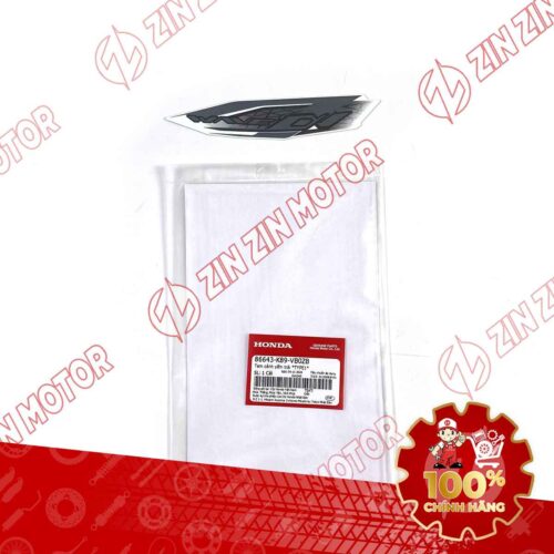 TEM CÁNH YẾM TRÁI WAVE ALPHA 2024 205 XE XÁM TRẮNG 2024 86643K89VB0ZB CHÍNH HÃNG