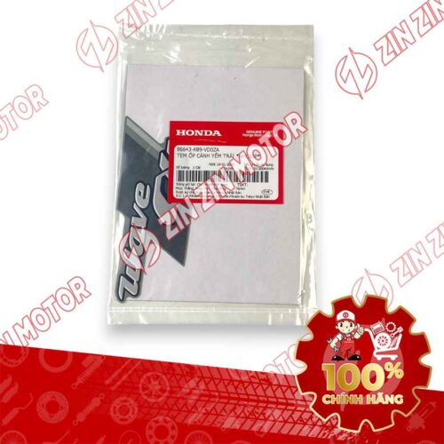 Alternative view of TEM CÁNH YẾM TRÁI WAVE ALPHA 2024 205 XE XÁM 2025 86643K89VD0ZA CHÍNH HÃNG