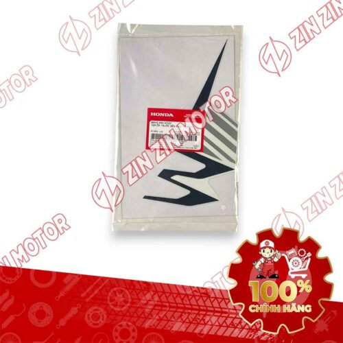 Alternative view of TEM ỐP TRƯỚC WAVE RSX 2019 2020 PHIÊN BẢN BÁNH MÂM PHANH ĐĨA XE TRẮNG ĐEN BÊN PHẢI 86643K90VC0ZC CHÍNH HÃNG