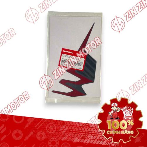 Alternative view of TEM ỐP TRƯỚC WAVE RSX 2019 2020 PHIÊN BẢN BÁNH CĂM PHANH CƠ/ĐĨA XE XÁM ĐEN BÊN PHẢI 86643K90VC0ZF CHÍNH HÃNG