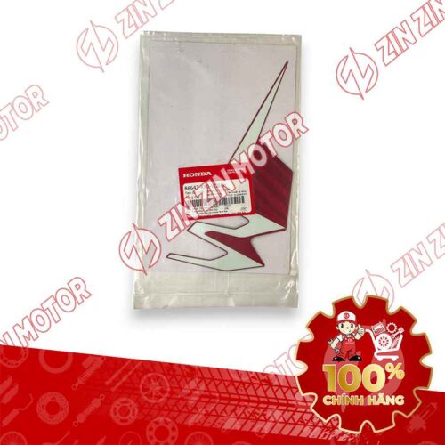 Alternative view of TEM ỐP TRƯỚC WAVE RSX 2019 2020 PHIÊN BẢN BÁNH CĂM PHANH CƠ/ĐĨA XE ĐỎ BÊN PHẢI 86643K90VC0ZH CHÍNH HÃNG