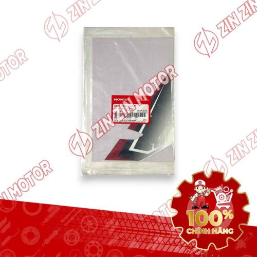 Alternative view of TEM ỐP TRƯỚC WAVE RSX 2021 2022 PHIÊN BẢN BÁNH CĂM PHANH CƠ/ĐĨA XE TRẮNG ĐEN BÊN PHẢI 86643K90VG0ZF CHÍNH HÃNG