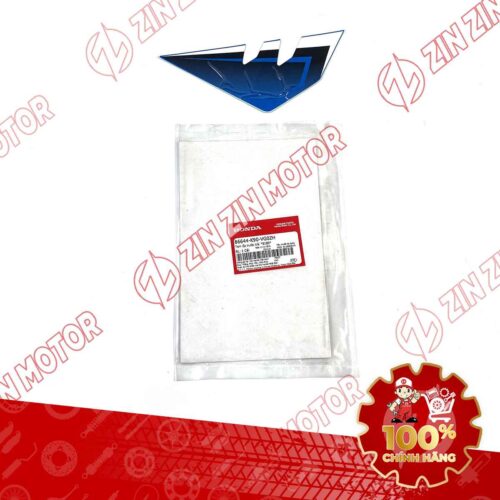 Alternative view of TEM ỐP TRƯỚC WAVE RSX 2021 2022 PHIÊN BẢN BÁNH CĂM PHANH CƠ/ĐĨA XE XANH ĐEN BÊN PHẢI 86643K90VG0ZH CHÍNH HÃNG