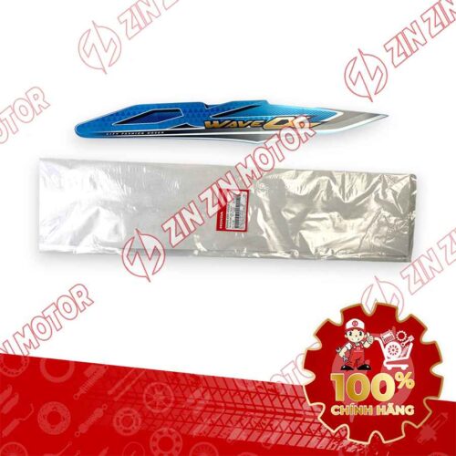 TEM ỐP SƯỜN WAVE ALPHA XE XANH NGỌC 2017 PHẢI 86644K89V00ZB CHÍNH HÃNG