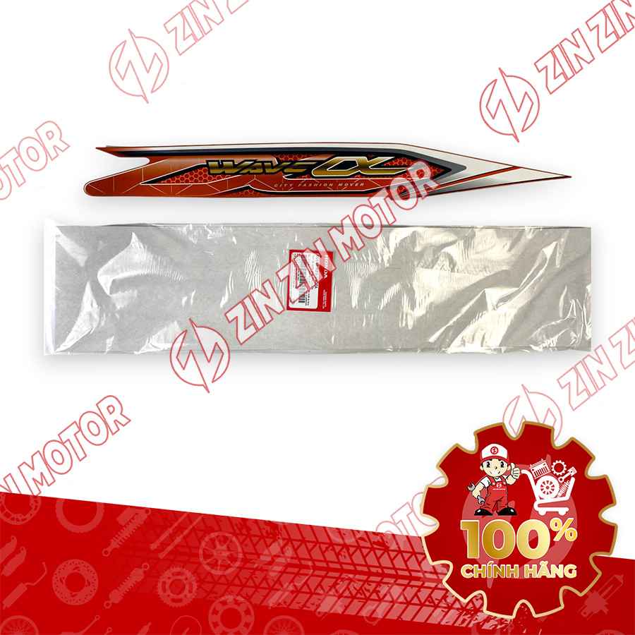 TEM ỐP SƯỜN WAVE ALPHA XE CAM 2018 PHẢI 86644K89V40ZA CHÍNH HÃNG