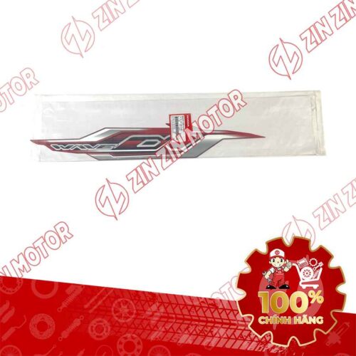Alternative view of TEM ỐP SƯỜN WAVE ALPHA XE ĐỎ 2023 PHẢI 86644K89V70ZC CHÍNH HÃNG