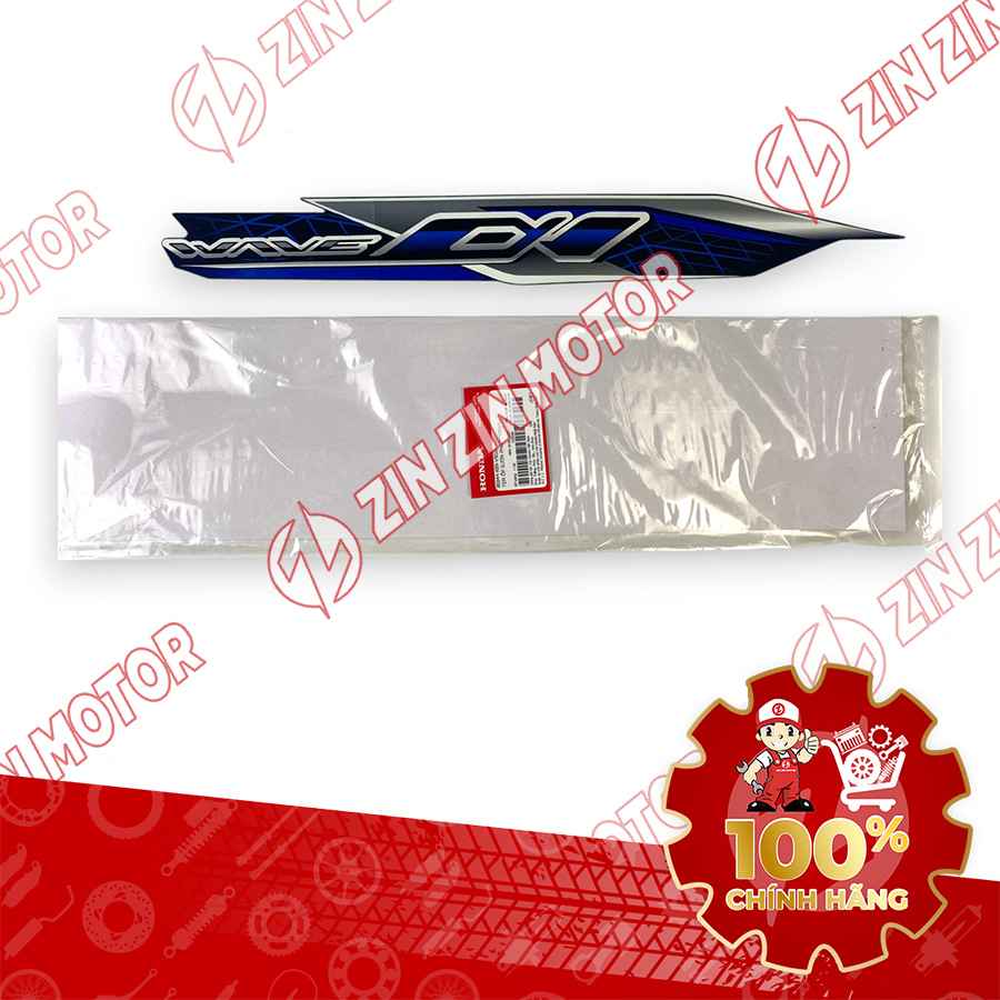 TEM ỐP SƯỜN WAVE ALPHA 2024 2025 XANH ĐẬM 2024 PHIÊN BẢN TIÊU CHUẨN PHẢI 86644K89V90ZA CHÍNH HÃNG