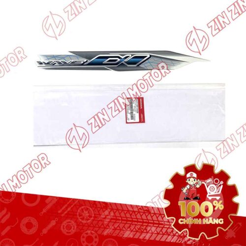 TEM ỐP SƯỜN WAVE ALPHA 2024 2025 XE TRẮNG 2024 PHIÊN BẢN TIÊU CHUẨN PHẢI 86644K89V90ZB CHÍNH HÃNG