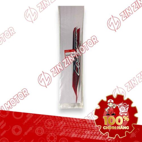 Alternative view of TEM ỐP SƯỜN WAVE ALPHA 2024 2025 XE ĐỎ 2024 PHIÊN BẢN TIÊU CHUẨN PHẢI 86644K89V90ZC CHÍNH HÃNG