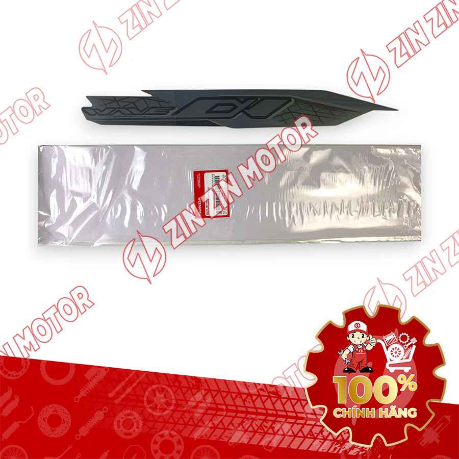 TEM ỐP SƯỜN WAVE ALPHA 2024 2025 TRẮNG XÁM 2024 PHIÊN BẢN CỔ ĐIỂN PHẢI 86644K89VB0ZB CHÍNH HÃNG