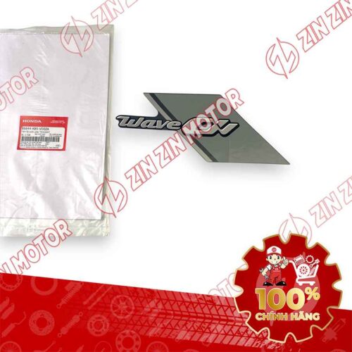TEM ỐP SƯỜN WAVE ALPHA 2024 2025 XE XÁM 2025 PHIÊN BẢN CỔ ĐIỂN PHẢI 86644K89VD0ZA CHÍNH HÃNG