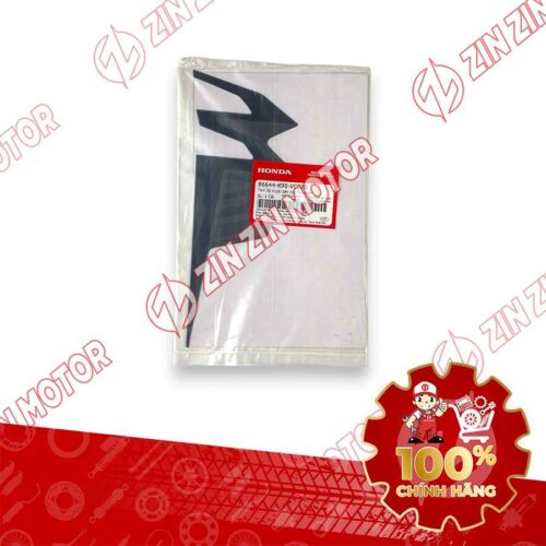 Alternative view of TEM ỐP TRƯỚC WAVE RSX 2019 2020 PHIÊN BẢN BÁNH MÂM PHANH ĐĨA XE XÁM ĐỎ BÊN TRÁI 86644K90VC0ZB CHÍNH HÃNG