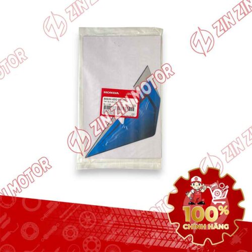Alternative view of TEM ỐP TRƯỚC WAVE RSX 2021 2022 PHIÊN BẢN BÁNH MÂM THẮNG ĐĨA XE XANH ĐEN BÊN TRÁI 86644K90VG0ZD CHÍNH HÃNG
