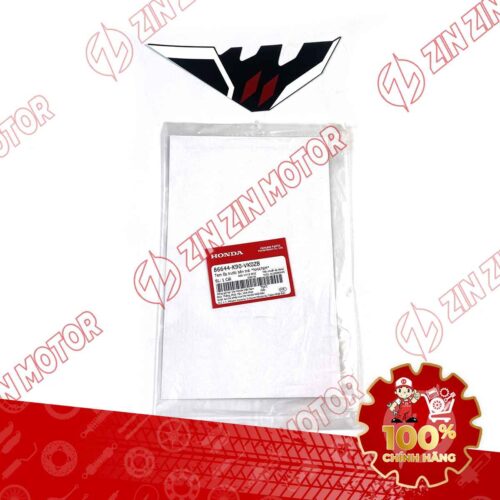 Alternative view of TEM ỐP TRƯỚC WAVE RSX 2023 PHIÊN BẢN THỂ THAO BÁNH MÂM PHANH ĐĨA XE TRẮNG BÊN TRÁI 86644K90VK0ZB CHÍNH HÃNG