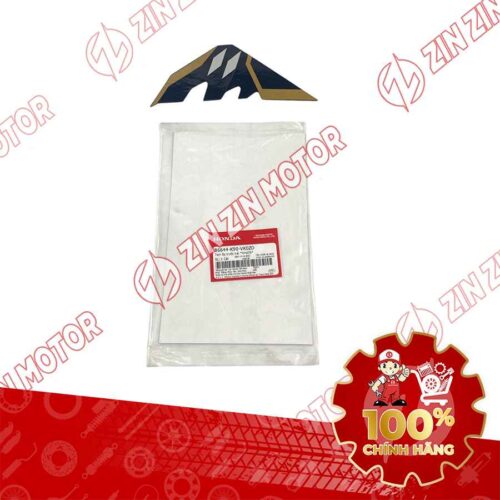 TEM ỐP TRƯỚC WAVE RSX 2023 PHIÊN BẢN ĐẶC BIỆT BÁNH CĂM PHANH ĐĨA (XE ĐEN NHÁM) TRÁI 86644K90VK0ZD CHÍNH HÃNG