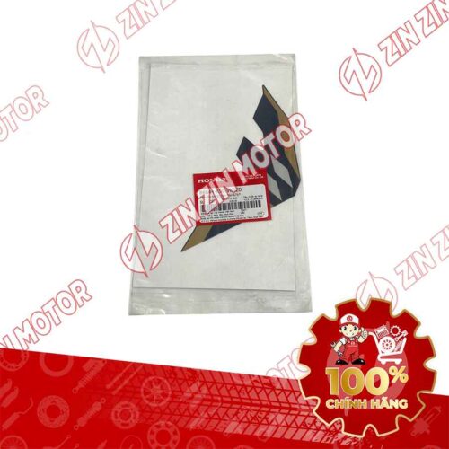 Alternative view of TEM ỐP TRƯỚC WAVE RSX 2023 PHIÊN BẢN ĐẶC BIỆT BÁNH CĂM PHANH ĐĨA (XE ĐEN NHÁM) TRÁI 86644K90VK0ZD CHÍNH HÃNG