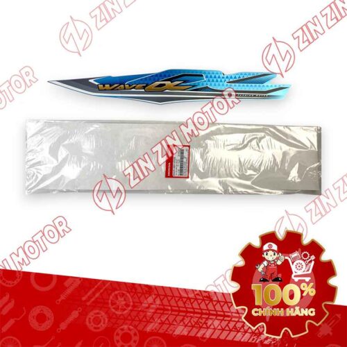 TEM ỐP SƯỜN WAVE ALPHA XE XANH NGỌC 2017 TRÁI 86645K89V00ZB CHÍNH HÃNG