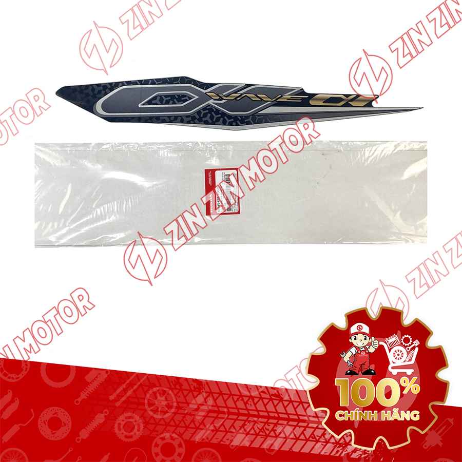 TEM ỐP SƯỜN WAVE ALPHA ĐEN BÓNG 2019-2020 TRÁI 86645K89V30ZE CHÍNH HÃNG