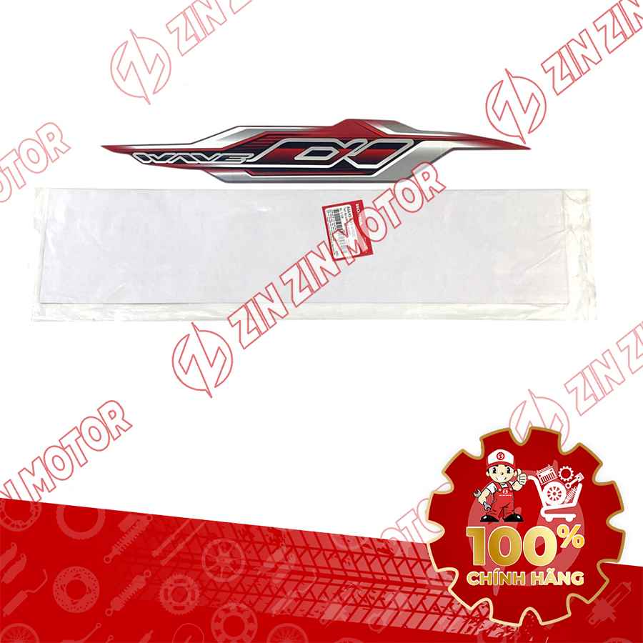 TEM ỐP SƯỜN WAVE ALPHA XE ĐỎ 2023 TRÁI 86645K89V70ZC CHÍNH HÃNG
