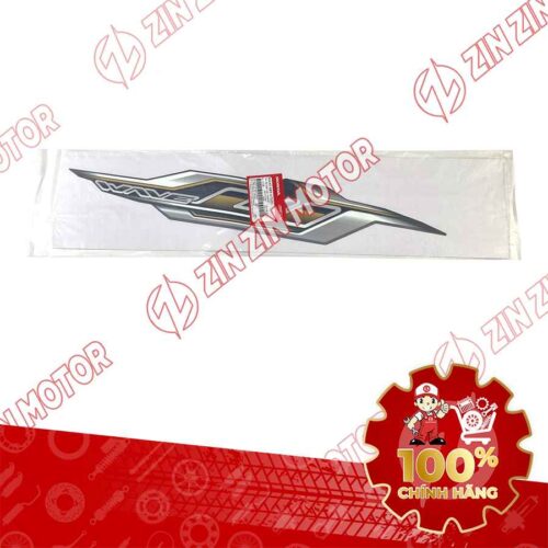 Alternative view of TEM ỐP SƯỜN WAVE ALPHA ĐEN NHÁM 2023 TRÁI 86645K89V70ZD CHÍNH HÃNG