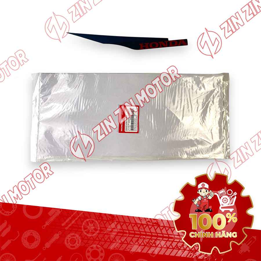 TEM ỐP TRUNG TÂM WAVE RSX 2019 2020 PHIÊN BẢN BÁNH MÂM PHANH ĐĨA XE XANH XÁM BÊN PHẢI 86645K90VC0ZA CHÍNH HÃNG