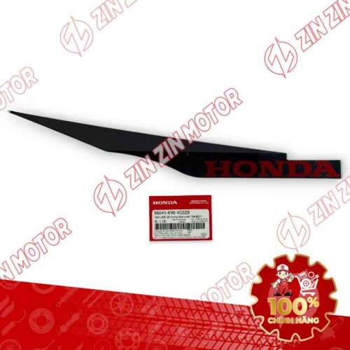 TEM ỐP TRUNG TÂM WAVE RSX 2019 2020 PHIÊN BẢN BÁNH MÂM PHANH ĐĨA XE XÁM ĐỎ BÊN PHẢI 86645K90VC0ZB CHÍNH HÃNG