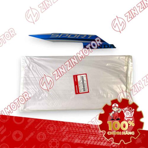 TEM ỐP TRUNG TÂM WAVE RSX 2021 2022 PHIÊN BẢN BÁNH MÂM THẮNG ĐĨA XE XANH BÊN PHẢI 86645K90VG0ZD CHÍNH HÃNG