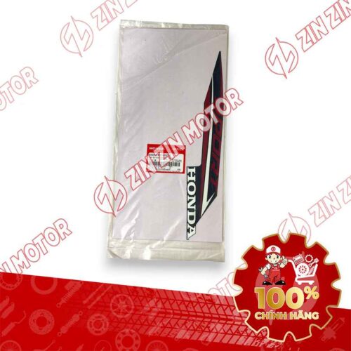 Alternative view of TEM ỐP TRUNG TÂM WAVE RSX 2021 2022 PHIÊN BẢN BÁNH CĂM PHANH CƠ/ĐĨA XE XÁM ĐEN BÊN PHẢI 86645K90VG0ZE CHÍNH HÃNG