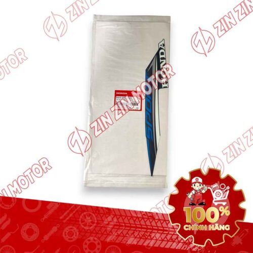 Alternative view of TEM ỐP TRUNG TÂM WAVE RSX 2021 2022 PHIÊN BẢN BÁNH CĂM PHANH CƠ/ĐĨA XE XANH ĐEN BÊN PHẢI 86645K90VG0ZH CHÍNH HÃNG