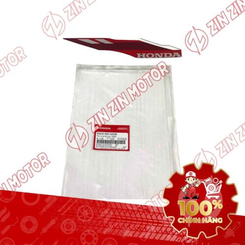 TEM ỐP TRUNG TÂM WAVE RSX 2023 PHIÊN BẢN TIÊU CHUẨN BÁNH CĂM PHANH CƠ (XE ĐỎ ĐEN) PHẢI 86645K90VK0ZB CHÍNH HÃNG