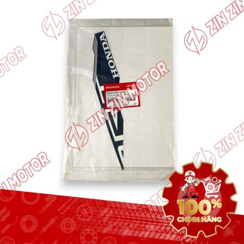 Alternative view of TEM ỐP TRUNG TÂM WAVE RSX 2023 PHIÊN BẢN THỂ THAO BÁNH MÂM PHANH ĐĨA XE XANH ĐẬM BÊN PHẢI 86645K90VL0ZA CHÍNH HÃNG