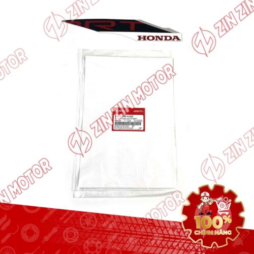 TEM ỐP TRUNG TÂM WAVE RSX 2023 PHIÊN BẢN THỂ THAO BÁNH MÂM PHANH ĐĨA XE TRẮNG BÊN PHẢI 86645K90VL0ZB CHÍNH HÃNG