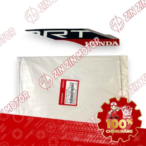 TEM ỐP TRUNG TÂM WAVE RSX 2023 PHIÊN BẢN THỂ THAO BÁNH MÂM PHANH ĐĨA XE ĐỎ BÊN PHẢI 86645K90VL0ZC CHÍNH HÃNG