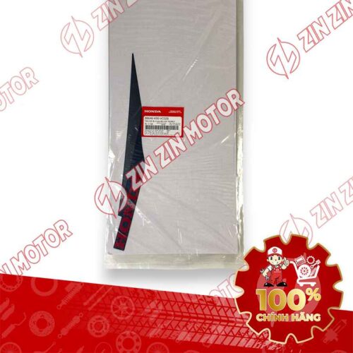 Alternative view of TEM ỐP TRUNG TÂM WAVE RSX 2019 2020 PHIÊN BẢN BÁNH MÂM PHANH ĐĨA XE XÁM ĐỎ BÊN TRÁI 86646K90VC0ZB CHÍNH HÃNG