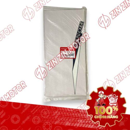 Alternative view of TEM ỐP TRUNG TÂM WAVE RSX 2019 2020 PHIÊN BẢN BÁNH CĂM PHANH CƠ/ĐĨA | PHIÊN BẢN BÁNH MÂM PHANH ĐĨA XE TRẮNG ĐEN BÊN TRÁI 86646K90VC0ZD CHÍNH HÃNG