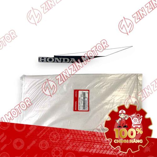 TEM ỐP TRUNG TÂM WAVE RSX 2019 2020 PHIÊN BẢN BÁNH CĂM PHANH CƠ/ĐĨA | PHIÊN BẢN BÁNH MÂM PHANH ĐĨA XE TRẮNG ĐEN BÊN TRÁI 86646K90VC0ZD CHÍNH HÃNG