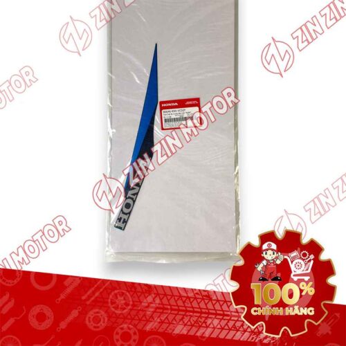 Alternative view of TEM ỐP TRUNG TÂM WAVE RSX 2019 2020 PHIÊN BẢN BÁNH CĂM PHANH CƠ/ĐĨA | PHIÊN BẢN BÁNH MÂM PHANH ĐĨA XE XANH ĐEN BÊN TRÁI 86646K90VC0ZF CHÍNH HÃNG