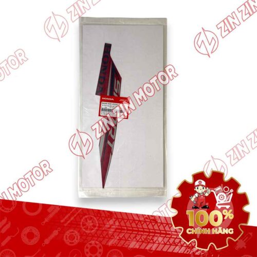 Alternative view of TEM ỐP TRUNG TÂM WAVE RSX 2021 2022 PHIÊN BẢN BÁNH MÂM THẮNG ĐĨA XE ĐỎ BÊN TRÁI 86646K90VG0ZC CHÍNH HÃNG