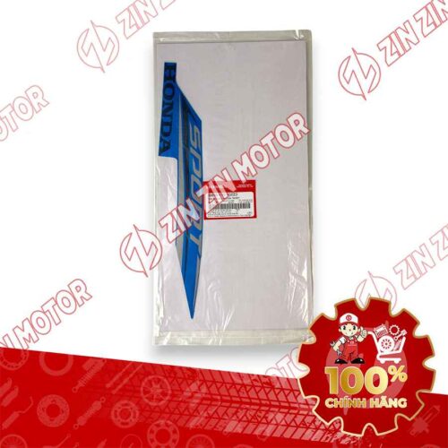 Alternative view of TEM ỐP TRUNG TÂM WAVE RSX 2021 2022 PHIÊN BẢN BÁNH MÂM THẮNG ĐĨA XE XANH BÊN TRÁI 86646K90VG0ZD CHÍNH HÃNG