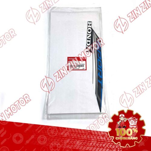 Alternative view of TEM ỐP TRUNG TÂM WAVE RSX 2021 2022 PHIÊN BẢN BÁNH CĂM PHANH CƠ/ĐĨA XE XANH ĐEN BÊN TRÁI 86646K90VG0ZH CHÍNH HÃNG