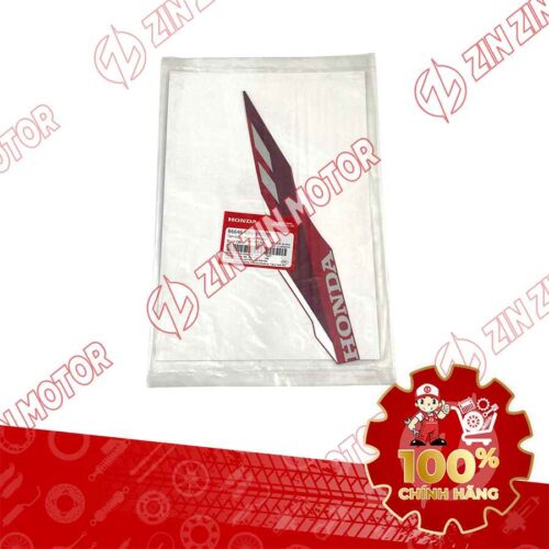 Alternative view of TEM ỐP TRUNG TÂM WAVE RSX 2023 PHIÊN BẢN TIÊU CHUẨN BÁNH CĂM PHANH CƠ (XE ĐỎ ĐEN) TRÁI 86646K90VK0ZB CHÍNH HÃNG